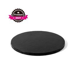 Caker Drum rotund-Negru-Ø 35- 1.2 cm grosime -Decora - Anyta Cooking