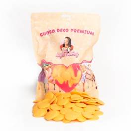 Choco Deco Premium (Deco Melts)-1 kg-(Portocaliu-Portocale)-Anyta Cooking - Anyta Cooking