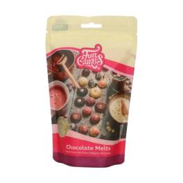 Ciocolată glazuri (Chocolate Melts) - WHITE -350 GR -Funcakes
