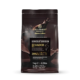 Ciocolată LAPTE Premium - VELVET ECUADOR - cacao 39% - 1kg - Cacao Barry® 
