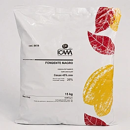 Ciocolată neagră Magro 45% - 15 kg - ICAM (fara gluten)