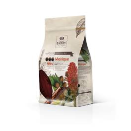 Ciocolată neagră PREMIUM - MEXIC - cacao 66,1% - 1kg - Cacao Barry®