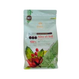 Ciocolată PREMIUM neagră organică- Alto el Sol - cacao 65% - 1kg - Cacao Barry®
