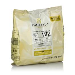 Ciocolata alba fina W2 - 28% 400 gr Callebaut