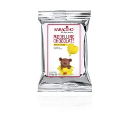 Ciocolata Modelatoare - Galben - 250 gr - Saracino - Anyta Cooking
