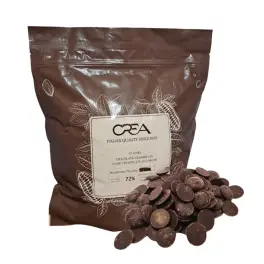 Ciocolata veritabila Italiana - NEAGRA 72% - 2,5KG - Crea
