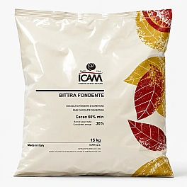 Ciocolata neagra banuti Bittra 60% - 15KG - ICAM (fara gluten)