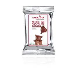 Ciocolata Modelatoare - Maro - 250 gr - Saracino - Anyta Cooking