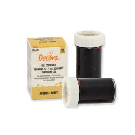 Colorant alimentar gel - IVORY/METAL- 28 gr- Decora