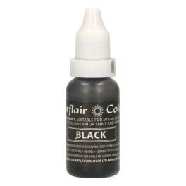 Colorant Alimentar Lichid - BLACK / NEGRU - 14 ml. - Sugarflair