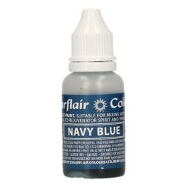 Colorant Alimentar Lichid - NAVY BLUE / ALBASTRU MARIN - 14 ml. - Sugarflair - Anyta Cooking
