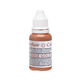 Colorant Alimentar Lichid - ROSE GOLD / AURIU ROSE - 14 ml - Sugarflair - Anyta Cooking