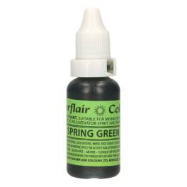 Colorant Alimentar Lichid - SPRING GREEN / VERDE DESCHIS - 14 ml. - Sugarflair