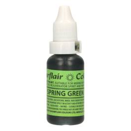 Colorant Alimentar Lichid - SPRING GREEN / VERDE DESCHIS - 14 ml. - Sugarflair - Anyta Cooking