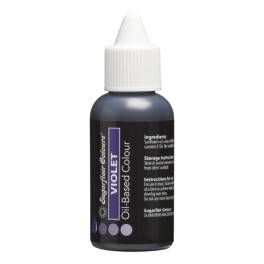 Colorant alimentar liposolubil - VIOLET- 30ml - Sugarflair