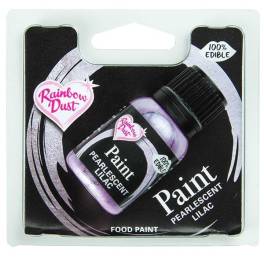 Colorant Alimentar Paint Metalizat Mov Liliac Sidefiu / PEARLESCENT LILAC  – Rainbow Dust
