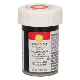 Colorant alimentar Pasta/Gel-Christmas Red- 28 gr. - Wilton - Anyta Cooking