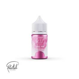 Colorant nealimentar pt aerograf - Sclipicios - CORAL PINK -33g - Fractal 