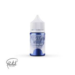 Colorant nealimentar pt aerograf - Sclipicios - RUSSIAN BLUE -33g - Fractal 