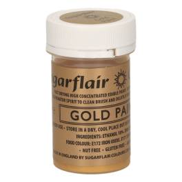 Colorant alimentar pt pictat- -AUR MAT-Gold Paint-20 gr-Sugarflair