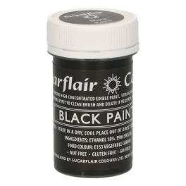 Colorant alimentar pt pictat - NEGRU MAT PAINT -20 gr-Sugarflair