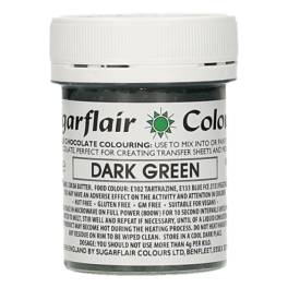 Colorant Ciocolata – DARK GREEN / VERDE INCHIS – Sugarflair