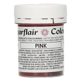 Colorant pentru Ciocolata – PINK / ROZ - 35 g – Sugarflair
