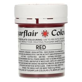 Colorant Ciocolata – RED / ROSU – Sugarflair