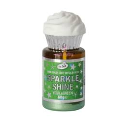 Colorant Lichid Metalizat Sparkle - Verde / Green - 60 gr - Dr Gusto - Anyta Cooking	