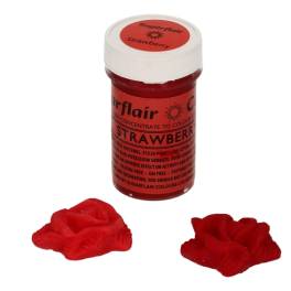 Colorant Pasta/Gel - STRAWBERRY / Rosu Capsuna - 25 G - Sugarflair