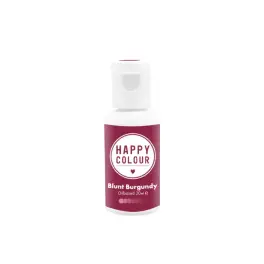 Colorant pt Ciocolată ,Crema de Unt etc.- BLUNT BURGUNDY , 20 ml- Happy Colour