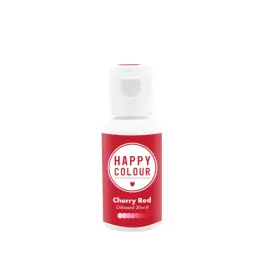 Colorant pt Ciocolată ,Crema de Unt etc.- CHERRY RED, 20 ml- Happy Colour