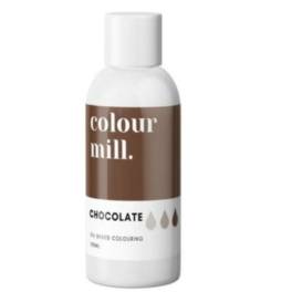 Colorant pt Ciocolată ,Crema de Unt etc.- Chocolate , 100 ml-Colour Mill