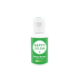 Colorant pt Ciocolată ,Crema de Unt etc.- GRASS GREEN, 20 ml- Happy Colour