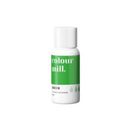 Colorant pt Ciocolată ,Crema de Unt etc.-Green, 20 ml-Colour Mill - Anyta Cooking