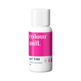 Colorant pt Ciocolată ,Crema de Unt etc.-Hot Pink, 20 ml-Colour Mill