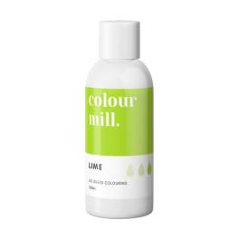 Colorant pt Ciocolată ,Crema de Unt etc.- Lime , 100 ml-Colour Mill