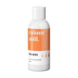 Colorant pt Ciocolată ,Crema de Unt etc.- Orange , 100 ml-Colour Mill