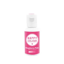 Colorant pt Ciocolată ,Crema de Unt etc.- RASPBERRY PINK, 20 ml- Happy Colour
