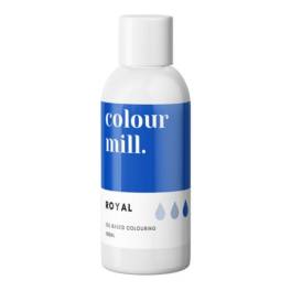 Colorant pt Ciocolată ,Crema de Unt etc.- Royal Blue , 100 ml-Colour Mill
