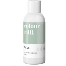 Colorant pt Ciocolată ,Crema de Unt etc.-Sage, 100 ml-Colour Mill