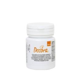 Colorant Pudră - WHITE POWDERED / ALB 40 gr - Decora