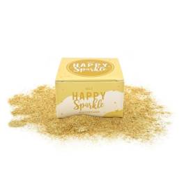 Colorant Pudra Auriu Sclipicios Sparkle Gold, 12 gr - Happy Sprinkles
