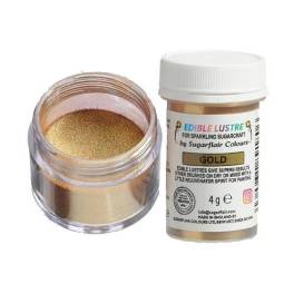 Colorant pudra Lustre Gold – 4 gr - Sugarflair