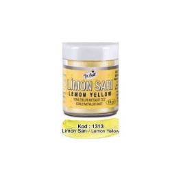 Colorant Pudra Metalizat -Galben Lamaie / Lemon Yellow - 10 gr - Dr gusto - Anyta Cooking