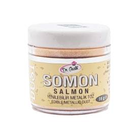 Colorant Pudra Metalizat -Somon / Salmon - 10 gr - Dr gusto