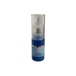 Colorant Pudra Metalizat Spray Pompita - 10 gr - Albastru MAVI BLUE - Dr Gusto