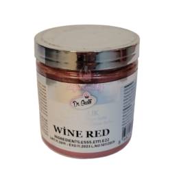 Colorant Pudra Metalizat - Wine Red - 50 gr - Dr gusto