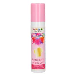Colorant Spray Metalic - BRIGHT GOLD / Auriu -100ML-FunCakes