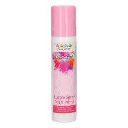 Colorant Spray Metalic - PEARL WHITE / Alb Perla -100ML-FunCakes